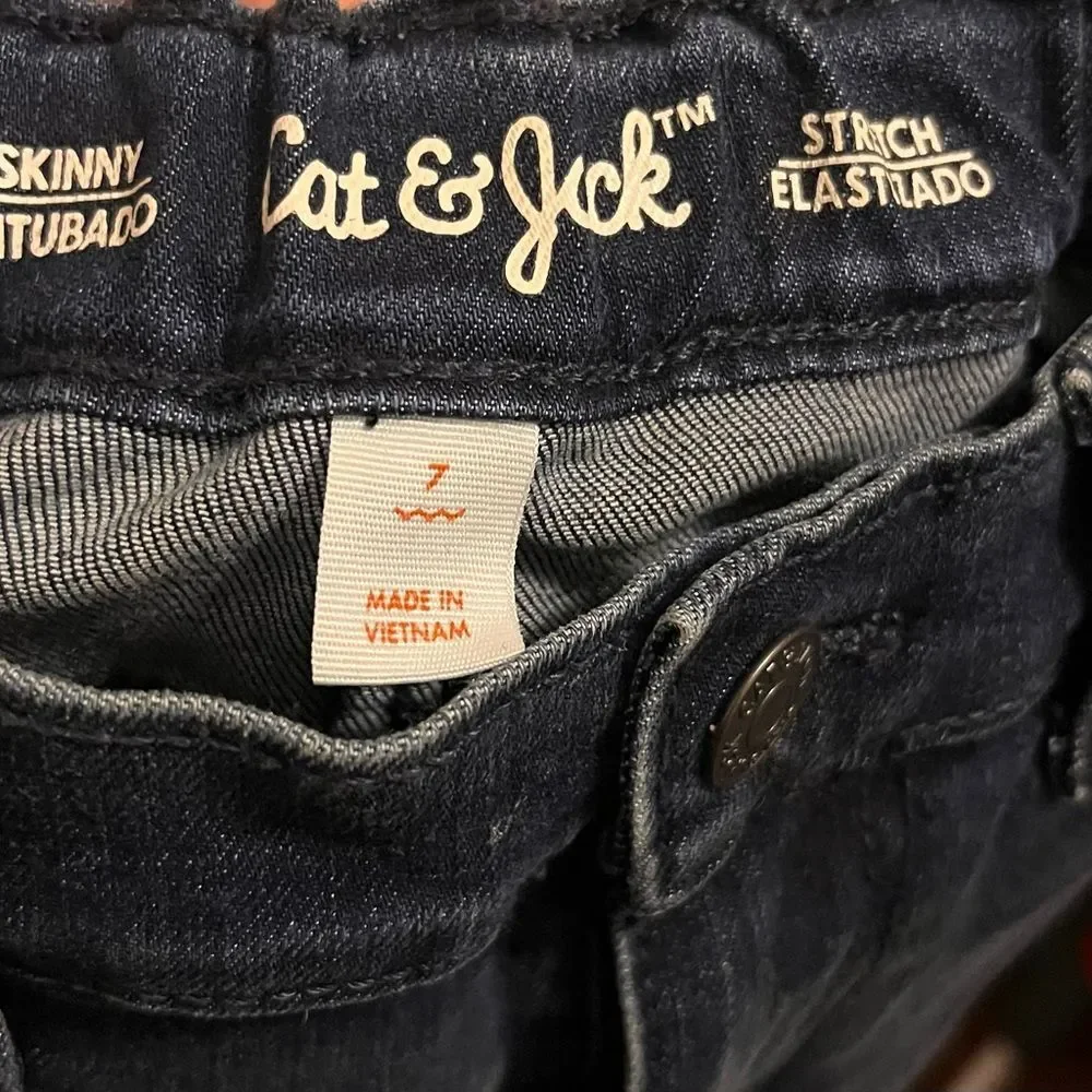 Cat & Jack Kids' Navy Blue Denim Jeans